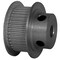 B&B Manufacturing 40-2P09-6FA3, Timing Pulley, Aluminum, Clear Anodized,  40-2P09-6FA3 - alternate 1